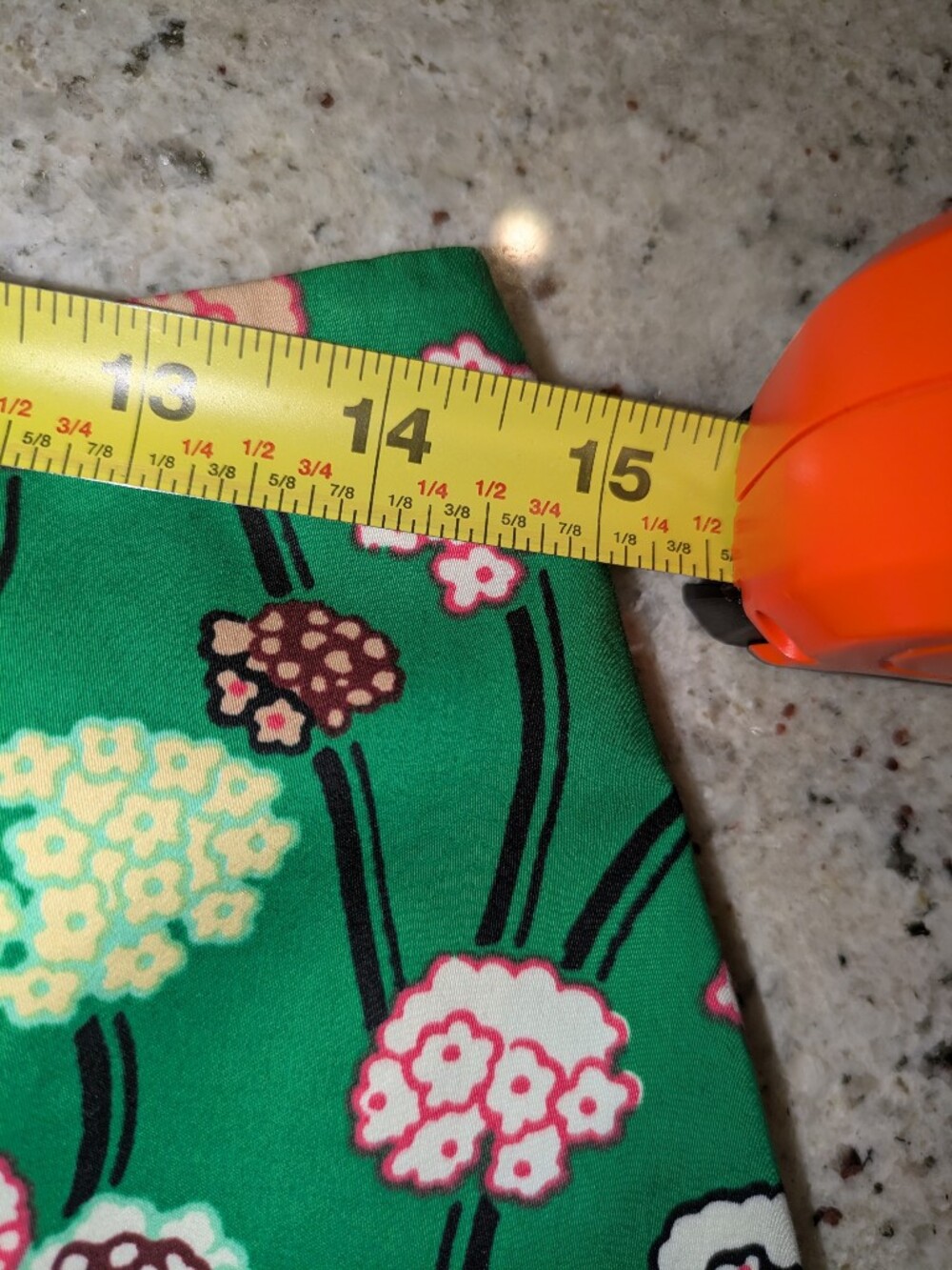 ME+EM Green Floral Cotton Maxi Skirt Full Circle A-Line Size US 6 UK 10 - Picture 8 of 10